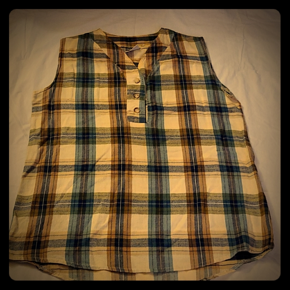 Womens' Nuovo Sleeveless Flannel
